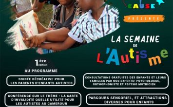 La Semaine de L’Autisme Acte 1 à Douala le 01 et 02 Avril 2021