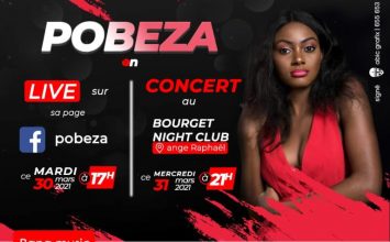 L’Artiste Pobeza en Concert Live au Bourget à Douala 31 Mars 2021