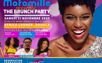 The Brunch Party à Africa Lounge à Bonapriso le 21 Novembre 2020