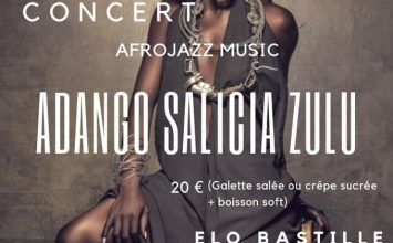 ADANGO SALICIA ZULU EN CONCERT EN FRANCE