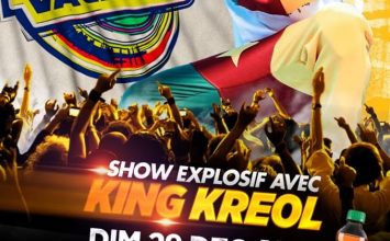 KING KREOL EN SHOW EXPLOSIF A CHALLENGE VACANCE LE 29 DECEMBRE 2019