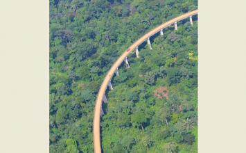 Le viaduc de BAKWA SUPE (Kumba-Mamfe) vu de haut  fait rêver ! (VIDEO)